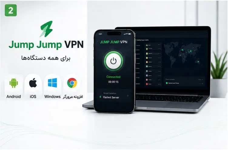 دانلود فیلترشکن جامپ جامپ (JumpJumpVPN)؛ آخرین نسخه + لینک مستقیم + 4 لینک 12 دانلود Jump Jump VPN برای اندروید آیفون ویندوز و کامپیوتر
